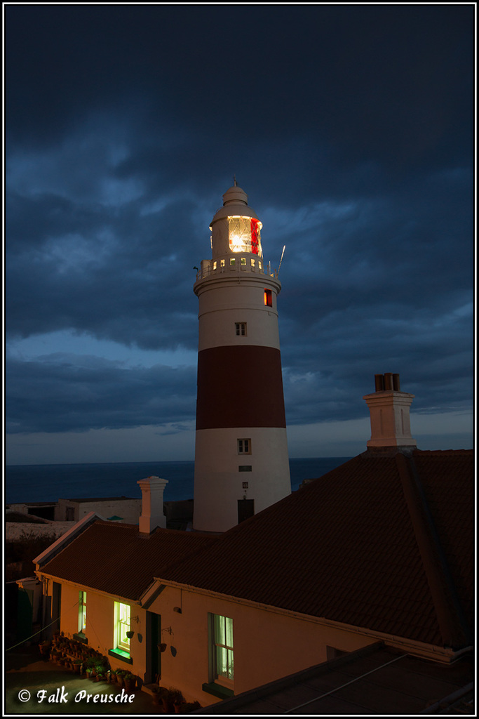 Leuchtturm am Punte Europa