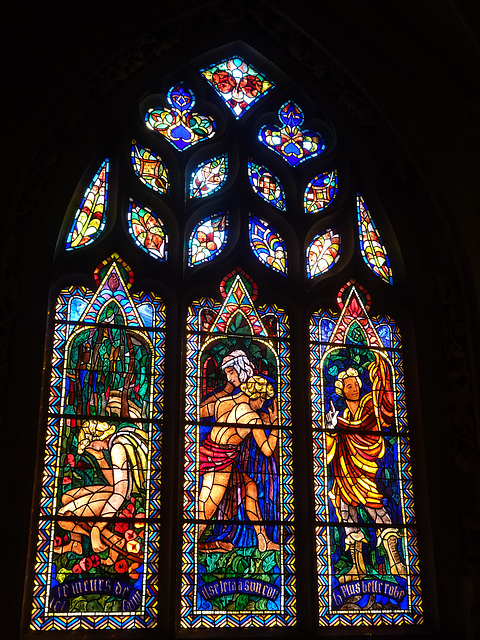 Fenster der Kirche Notre-Dame, Orbe