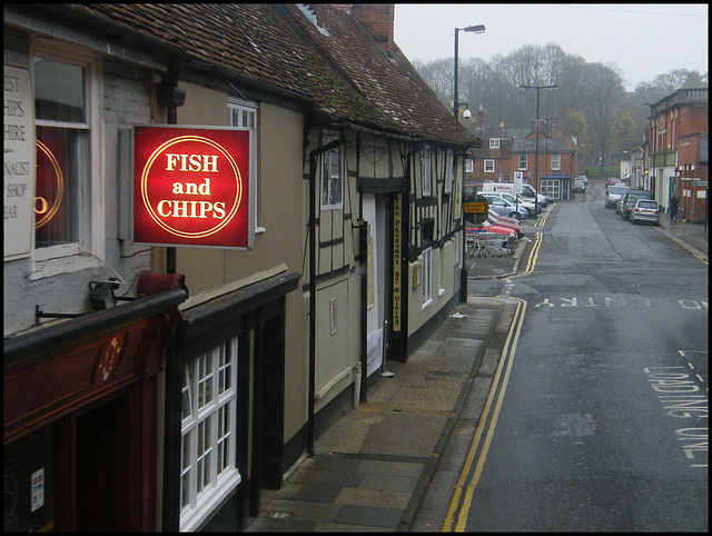 Salisbury fish and chips