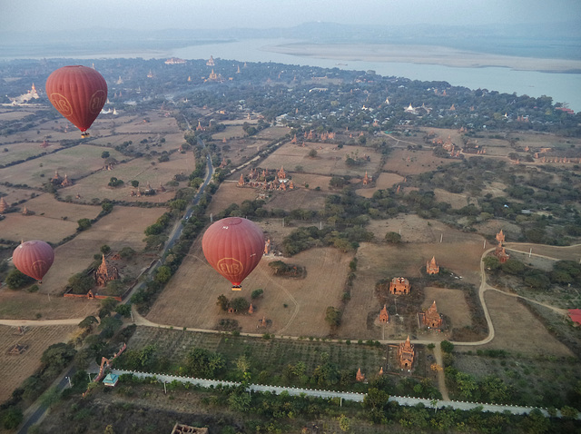 Balloons Over Bagan