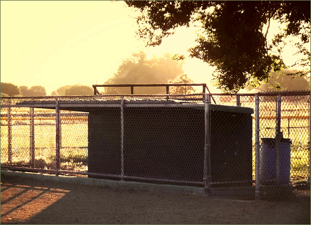 Away-team dugout