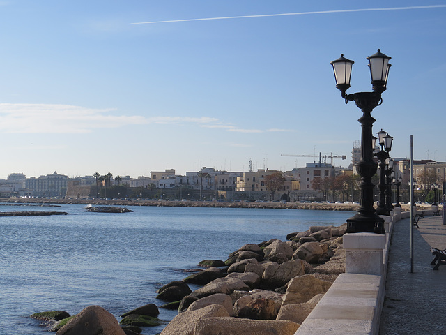 Bari au petit matin.