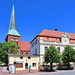 Kröpelin, Rathaus und Stadtkirche