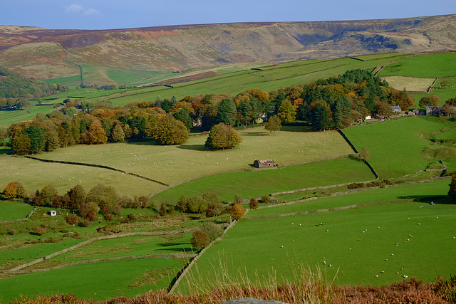 Bray Clough barn from Worm Stones