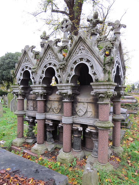 kensal green cemetery, london