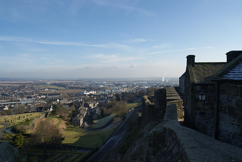 View From Stirling Castle