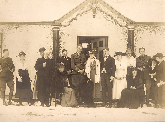 the wedding party 1917