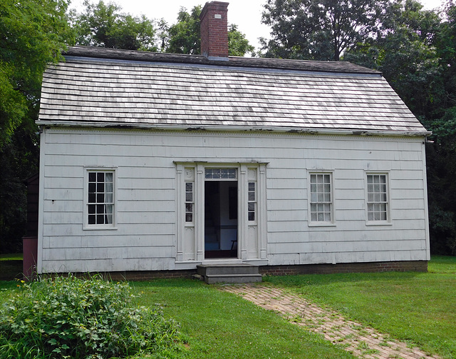 The Benjamin House in Old Bethpage Village, August 2022