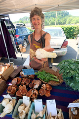 Elephant garlic? Locally grown artichokes?