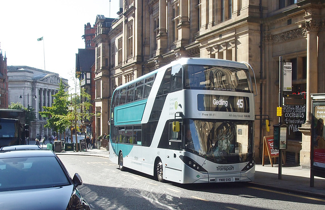 DSCF4752 Nottingham City Transport 433 (YN18 SVD) - 13 Sep 2018