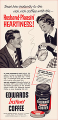 Edwards Instant Coffee Ad, 1954