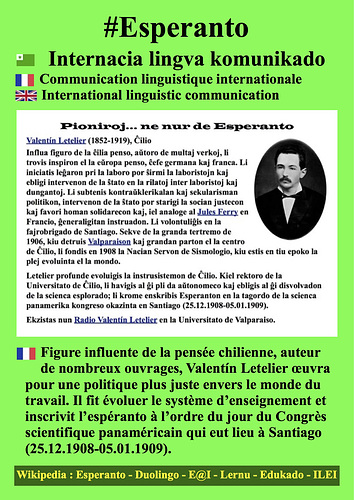 #Esperanto Valentin Letelier EO-FR