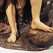 Detail of St. John the Baptist by Montanes in the Metropolitan Museum of Art, July 2023