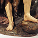 Detail of St. John the Baptist by Montanes in the Metropolitan Museum of Art, July 2023