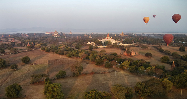 Balloons Over Bagan