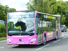 Purple Parking Citaro at Gatwick Airport - 30 June 2016