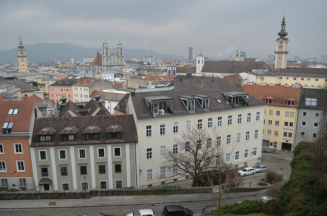 Linz, View from Linzer Schloss