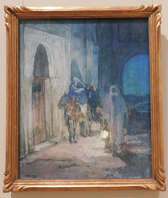 Flight into Egypt by Henry Ossawa Tanner in the Metropolitan Museum of Art, January 2022