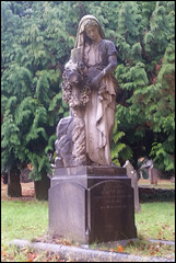 gravestone figure