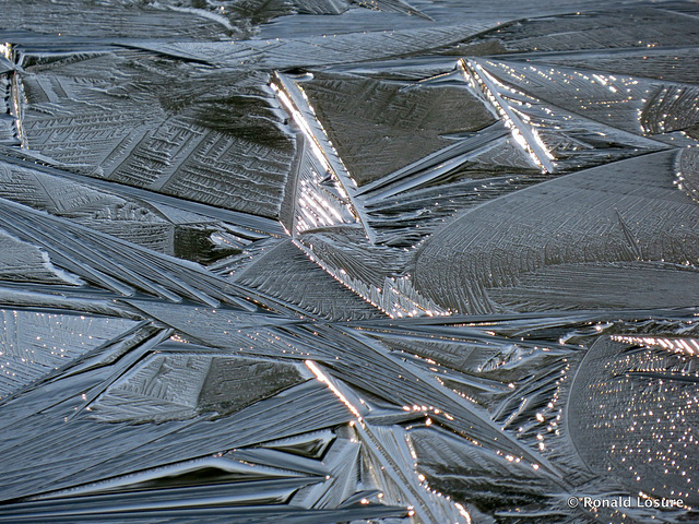 Ice crystals - early morning