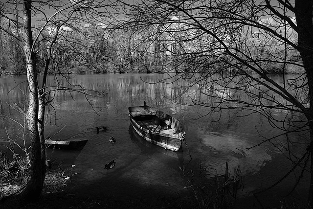 En noir et blanc , ma balade reste un plaisir .