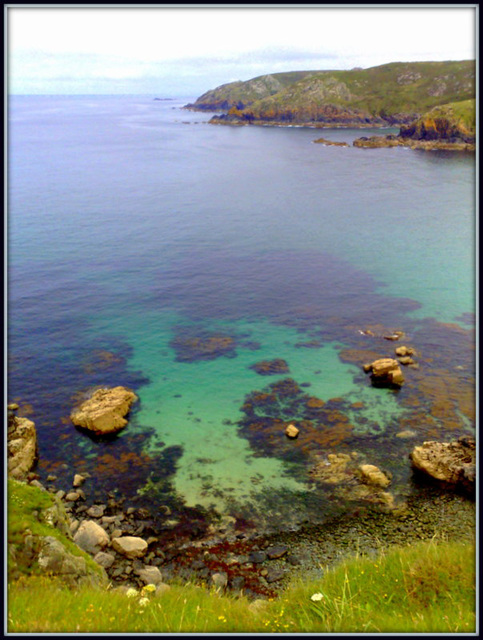 From Gurnard's Head to Zennor Head. For Pam.