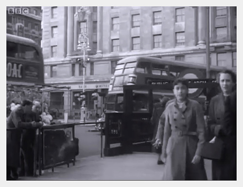 Marble Arch subway 1955