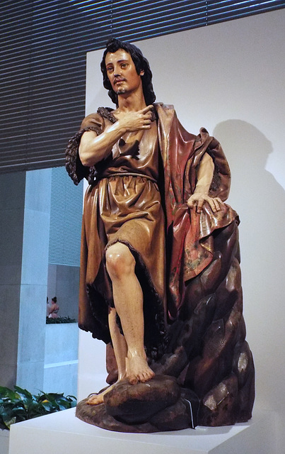 St. John the Baptist by Montanes in the Metropolitan Museum of Art, July 2023