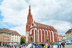 Marktplatz mit Marienkapelle in Würzburg