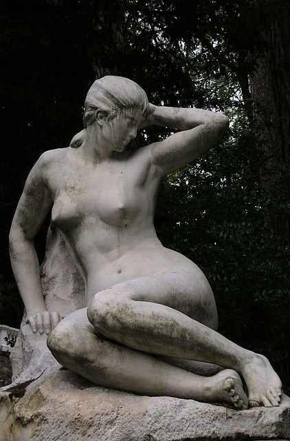 Naissance de la terre , 1895 . Sculpture d'Alfred Boucher