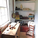 Pantry in the Benjamin House in Old Bethpage Village, August 2022