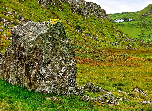 Cottage with a view over Port Earlish, Trotternish, Isle of Skye