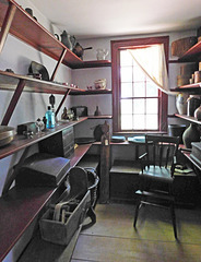 Storage Room in the Benjamin House in Old Bethpage Village, August 2022