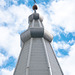 spire and cross