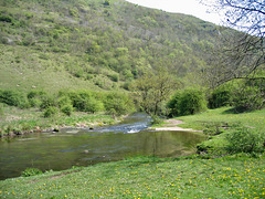 The River Wye nearing Lees Bottom