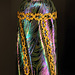 Vase en verre irisé - Verreries de Bohème