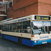 Sovereign Bus and Coach 501 (P501 VRO) in Welwyn Garden City – 9 Apr 1998 (385-17A)