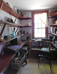 Storage Room in the Benjamin House in Old Bethpage Village, August 2022