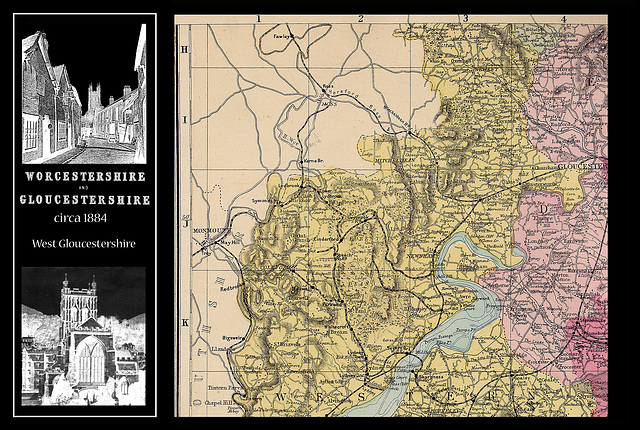 Worcs & Glos 1884 West Glos page 45 upper left