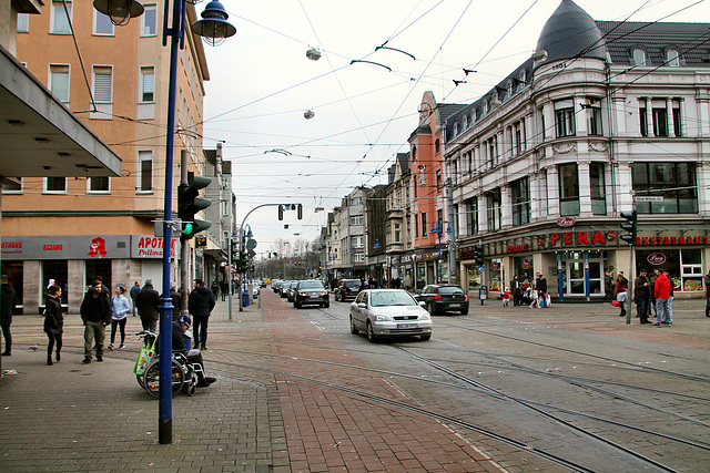 Weseler Straße, Pollmannkreuzung (Duisburg-Marxloh) / 17.02.2018