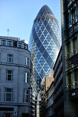 The Gherkin ~ at 30 St Mary Axe ~ London