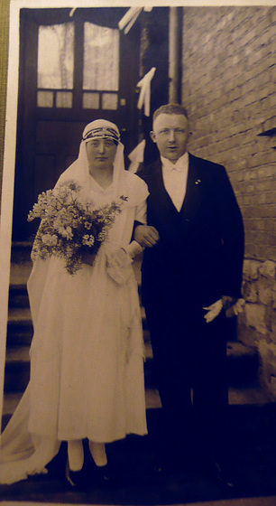 Hochzeit meiner Eltern am 8.April 1931