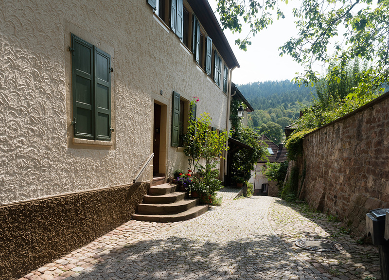 Gasse in Gernsbachs Altstadt