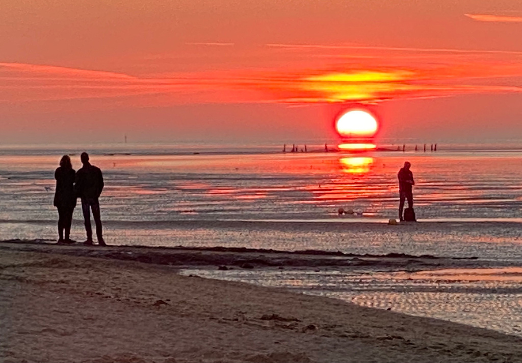 Sonnenuntergang am Meer