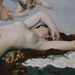 Detail of The Birth of Venus by Cabanel in the Metropolitan Museum of Art, January 2022