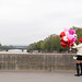 Fashion shoot with balloons, Paris