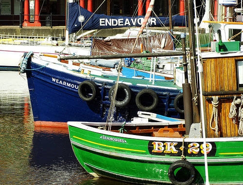 Boats in the marina