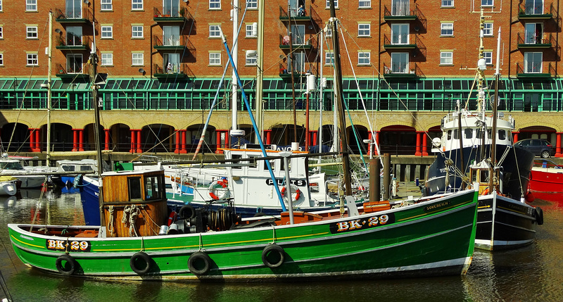 Boats in the marina