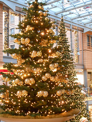 Weihnachtsbaum in den Potsdamer Platz Arkaden 2