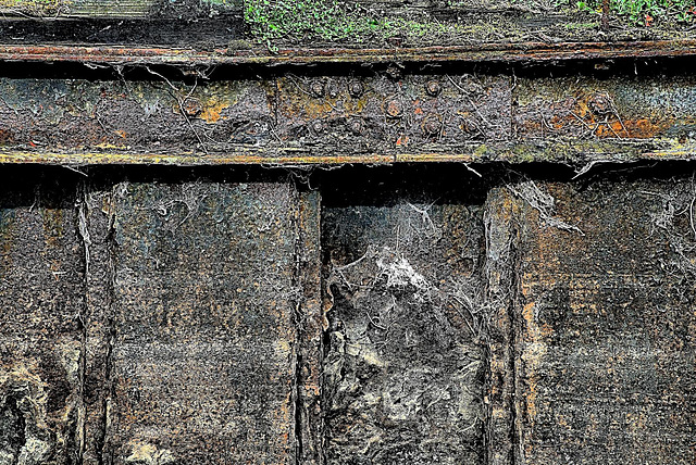 Waterside Wall With Tide Marks 4